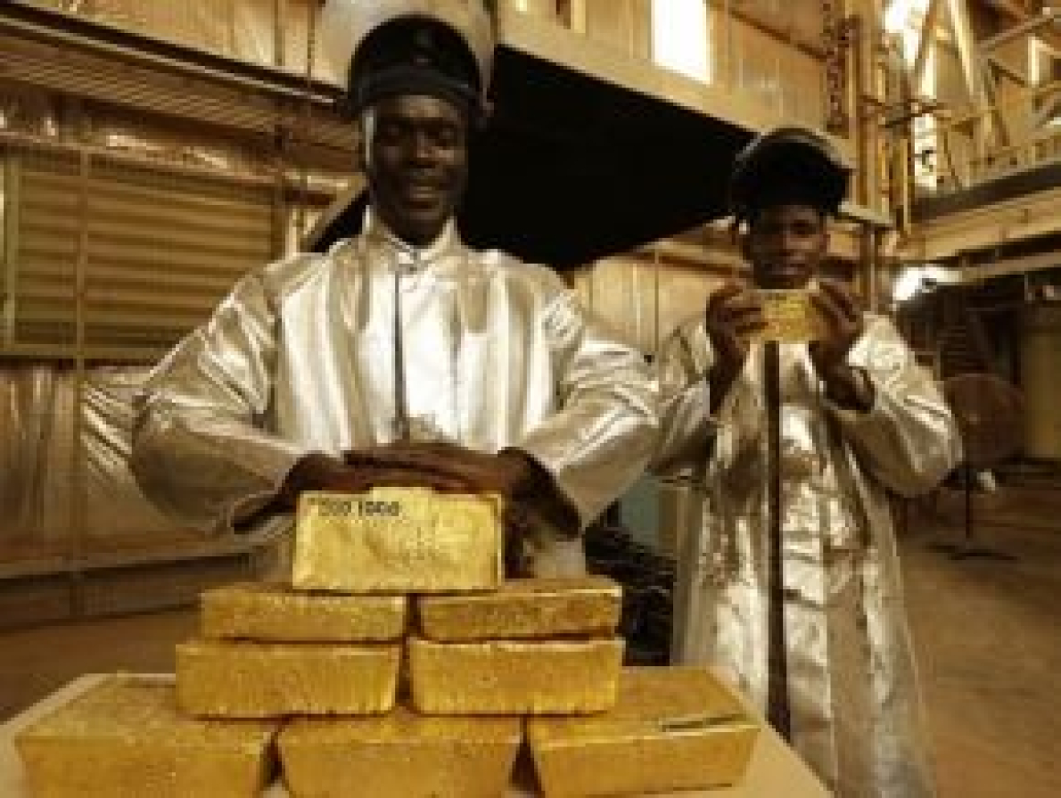 Ouro: a mina Kiniero ganha impulso na Guin&eacute;, com 39.367 on&ccedil;as entregues at&eacute; ao final de mar&ccedil;o