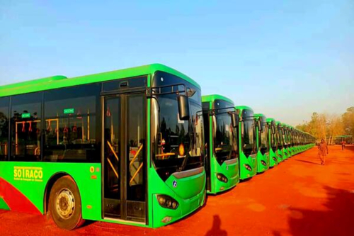 375 novos autocarros para refor&ccedil;ar o servi&ccedil;o p&uacute;blico de transporte coletivo no Burquina Faso