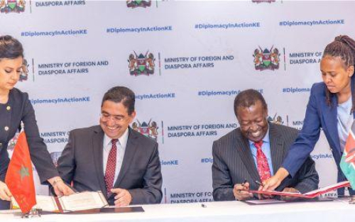 O Qu&eacute;nia e o Marrocos estabelecem as bases de uma parceria refor&ccedil;ada com 11 acordos