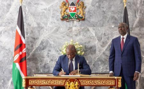 William Ruto e Brice Oligui Nguema apostam na educa&ccedil;&atilde;o para transformar a &Aacute;frica.