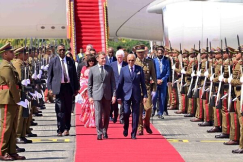 Visita de Macron a Maurício: energia, água e segurança alimentar no centro dos acordos