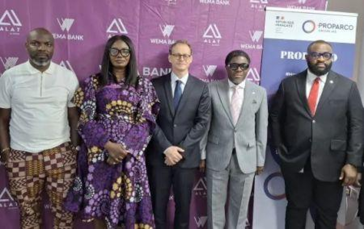 Nig&eacute;ria: Wema Bank obt&eacute;m garantia de 6 milh&otilde;es de d&oacute;lares da Proparco para financiar PMEs