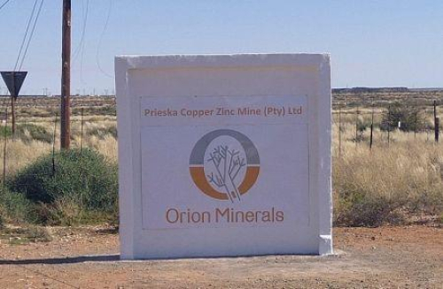 Cobre/zinco: Orion visa 11 milh&otilde;es de d&oacute;lares para avan&ccedil;ar rumo a uma nova mina na &Aacute;frica do Sul